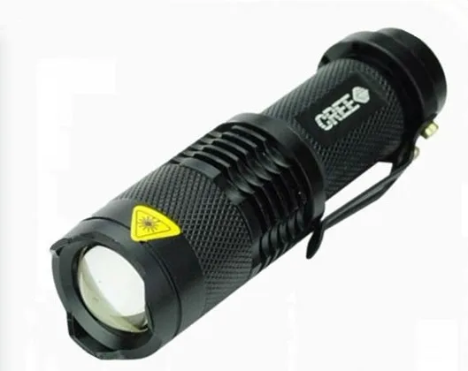 

CREE XM-L Q5 300 Lumens Cree led Torch Zoomable Cree Waterproof LED Flashlight Torch Light