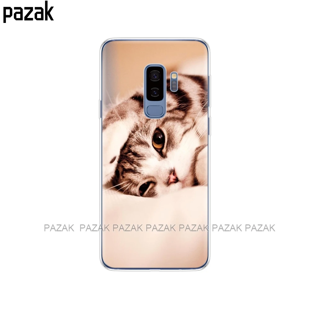 Силиконовый чехол для телефона для samsung Galaxy S9, чехол для samsung S9 plus, чехол для телефона, новинка, TPU, полный 360, защитный - Цвет: 34344