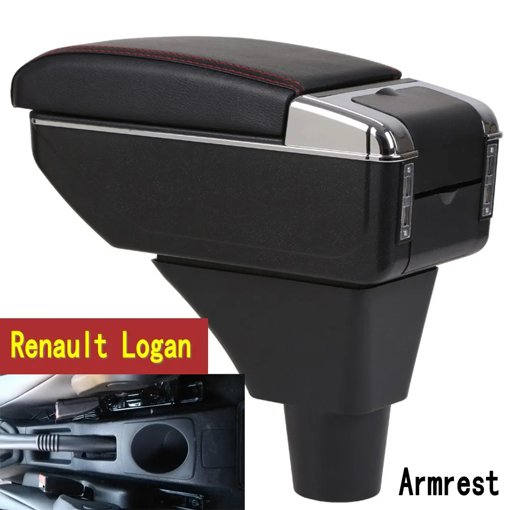 For Renault Logan armrest box