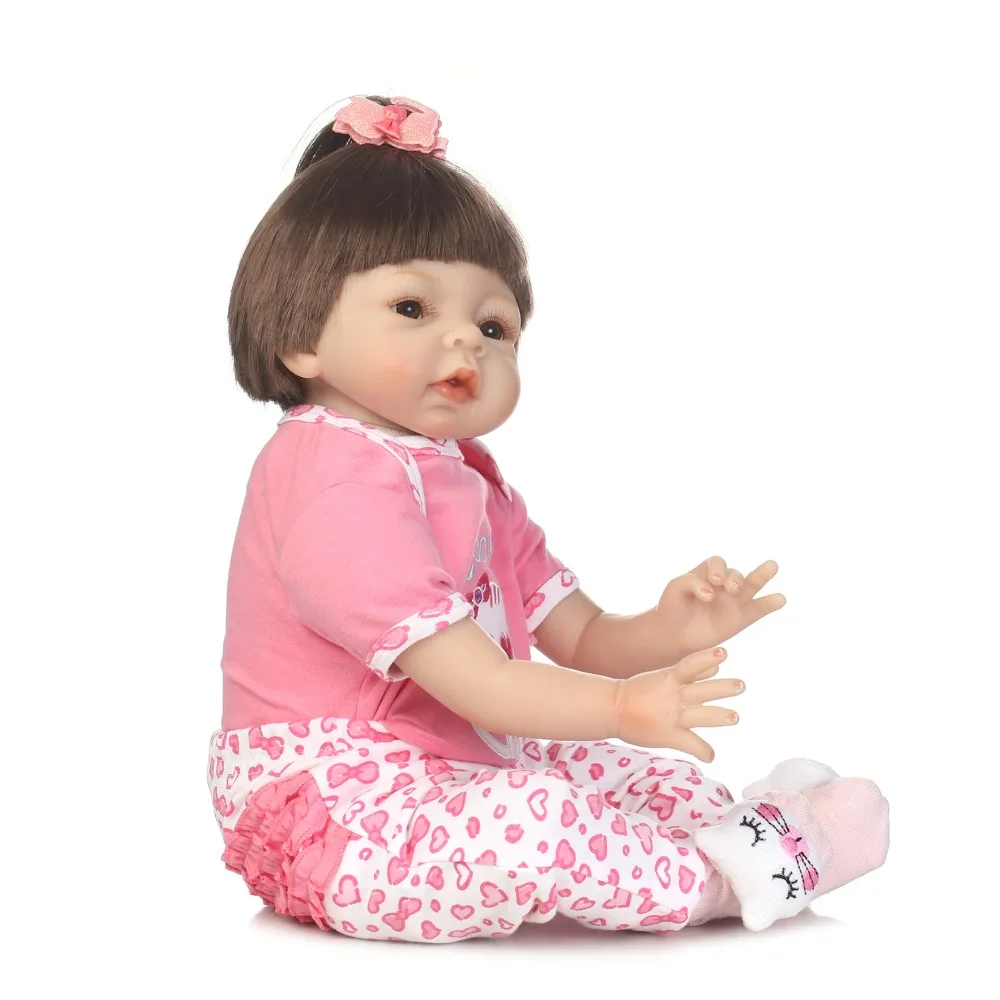 Bebe born NPK куклы для девочек 2" силиконовые куклы reborn волосы с корнями магнитные Соска-пустышка игрушки куклы для влюбленных дети подарок bonecas