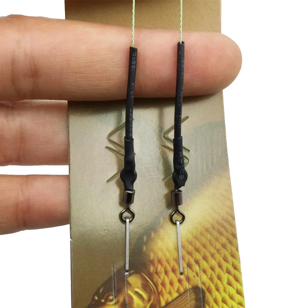8 Pcs/4Pack Carp Fishing Hook Link Ready Made Hair Combi Rig Teflon Hook Ready Tied 7/8 /9/ 10 /11/12 # 8 Pcs/4Pack Carp Fishing Hook Link Ready Made Hair Combi Rig Teflon Hook Ready Tied 7/8 /9/ 10 /11/12 #