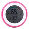 Digital LCD Display Indoor Thermometer Hygrometer Round Wireless Electronic Temperature Humidity Meter Weather Station Tester ► Photo 3/6