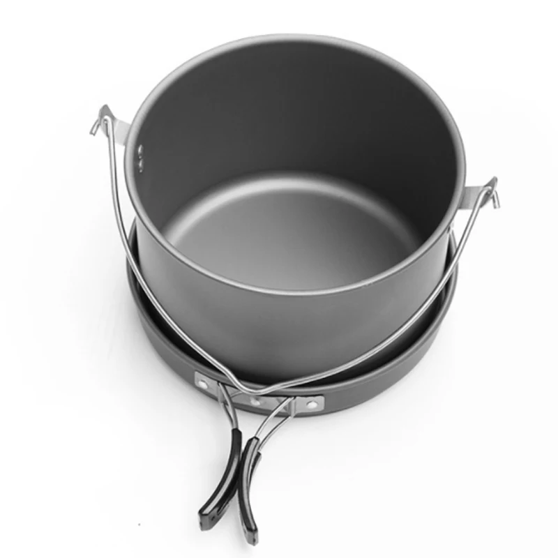 Portable Cookware 5-6 People Tableware Casserole Pan Outdoor Camping Boiler Hiking Set | Спорт и развлечения