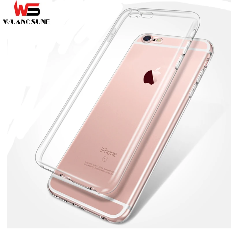 

Ultrathin TPU phone cover Case For iPhone 4 4S 5 5S SE 6 6S 7 8 plus X XS XR 11 Pro Max Transparent Soft Clear Slim shell