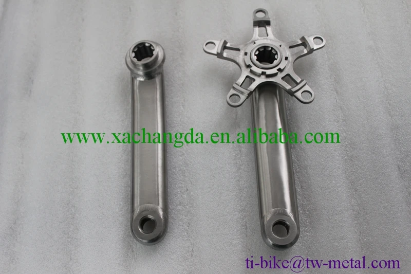 Titanium bike cranks02