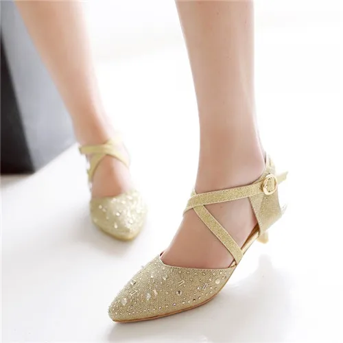Gold Low Heels Qu Heel Gold Low Heels Promotion For Promotional On