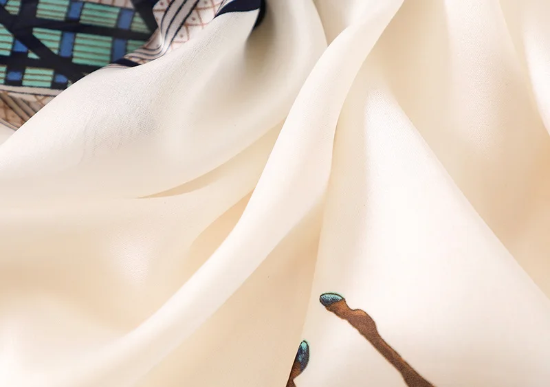 Роскошный брендовый шелковый шарф для женщин с рисунком лошади, шали и палантины, высокое качество, Пашмина, длинные зимние шарфы для шеи, хиджаб, Femme