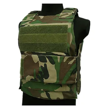 

Black Hawk sports vest Down Body Armor Plate Tactical Carrier Vest CB Camo Woodland