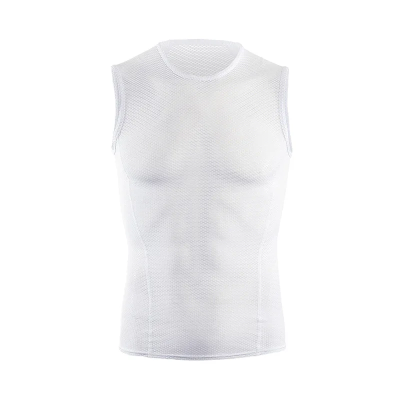 

ARSUXEO Summer Men's Cycling Vest Mesh Bike Jersey Sleeveless Cycling Base Layers Underwear Gym Fitness Sports Running Vest
