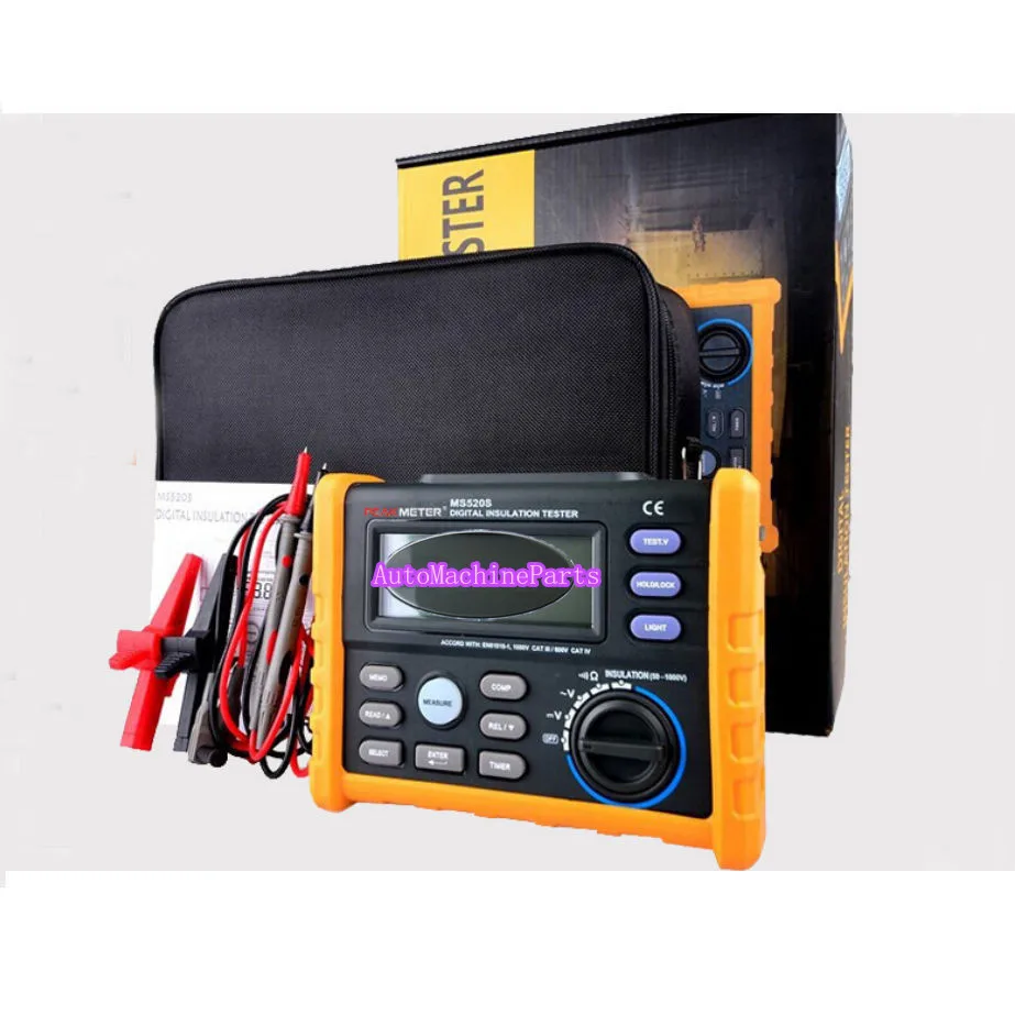 Digital Insulation Resistance Multimeter MS5205 Megohm Tester 100G Ohm
