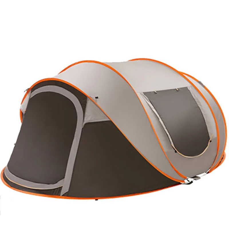 3-4 человека 280*200*120 см сверхлегкий большой кемпинговый тент водонепроницаемый ветрозащитный укрытие всплывающие автоматические палатки туристические палатки
