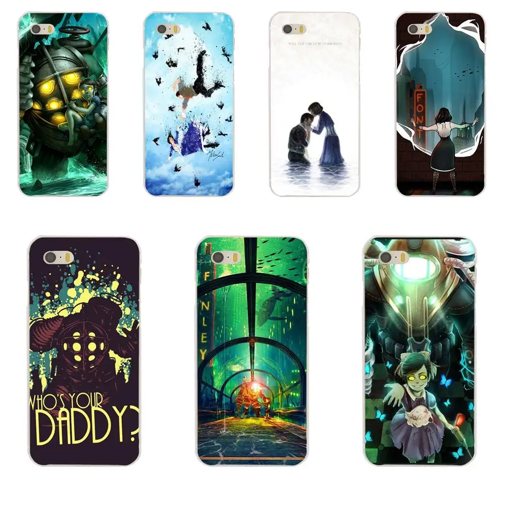 Роскошный чехол для телефона Apple iPhone 4 4S 5 5C 5S SE 6 6S 7 8 Plus X XS Max XR Bioshock Infinite Booker Dewitt |