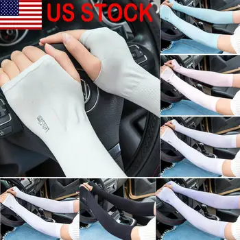 

Outdoor Cooling Arm Sleeves Sun protection cuff Arm Warmers for Cycling Basketball Football Running Sports