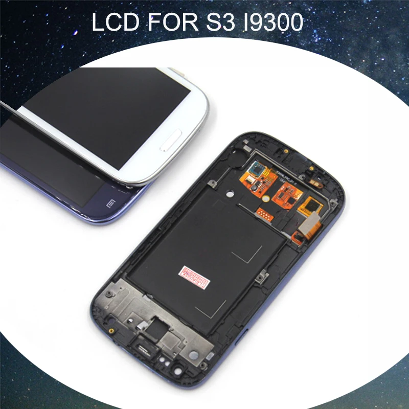 ЖК дисплей Highscreen I9300 для Samsung Galaxy SIII S3 i9300 сменный сенсорный экран с цифровым