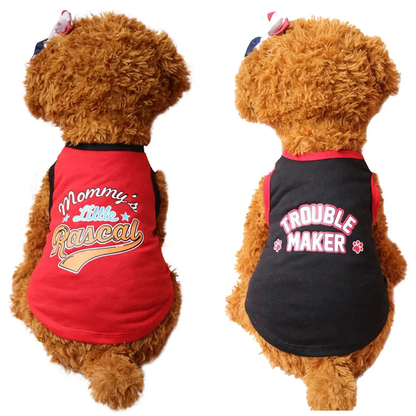 Zero Summer Sporty Pet Puppy Small Dog Cat Pet Vest Apparel Clothes