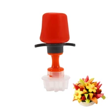 Plastic Vegetable Fruit Cutter Cookie Mold Salad Slicer Sets DIY Decorating Tools Kitchen Accessories