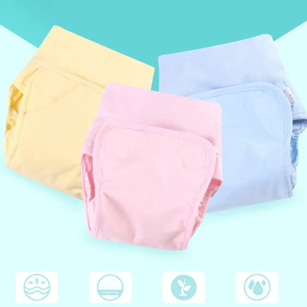 Детские штаны для подгузников с высокой талией; тканевые подгузники; моющиеся непромокаемые подгузники