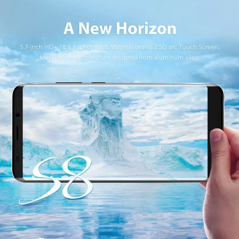 Weippo 5 7 18 9 display fingerprint font b Smartphone b font MTK6763 2970mAh 2G RAM