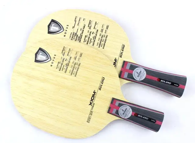 Cheap [Playa PingPong] Original XIOM BOLERO table tennis blade racquet sports table tennis rackets indoor sports aromatic fiber