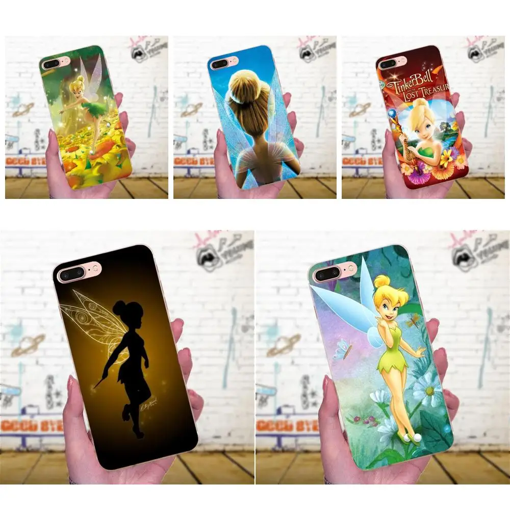 ТПУ художественный принт Тинкербелл фея Динь колокольчик Periwinkle для Huawei Mate 7 8 9 10 20