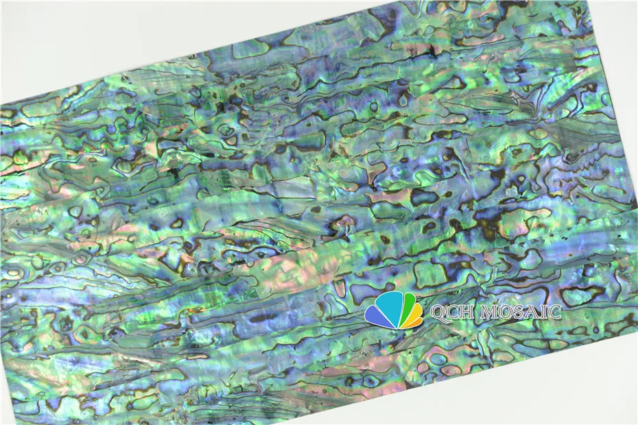 Гибкая AAA Новая Зеландия abalone paua shell перламутровый ламинированный лист оболочка шпон самоклеящаяся наклейка подложка 20 шт./лот