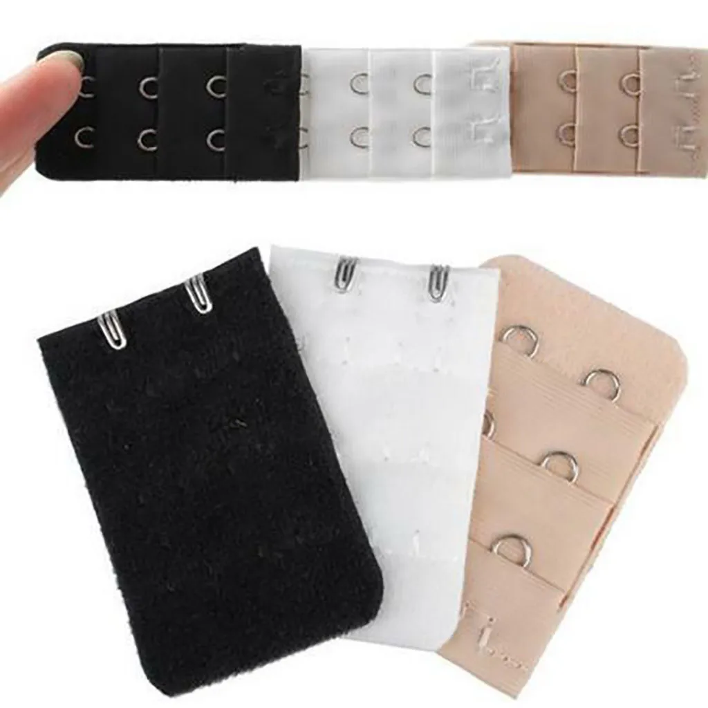5Pcs Adjustable Bra Buckle Extender Underwear Lengthened Buckle Extension Strap.