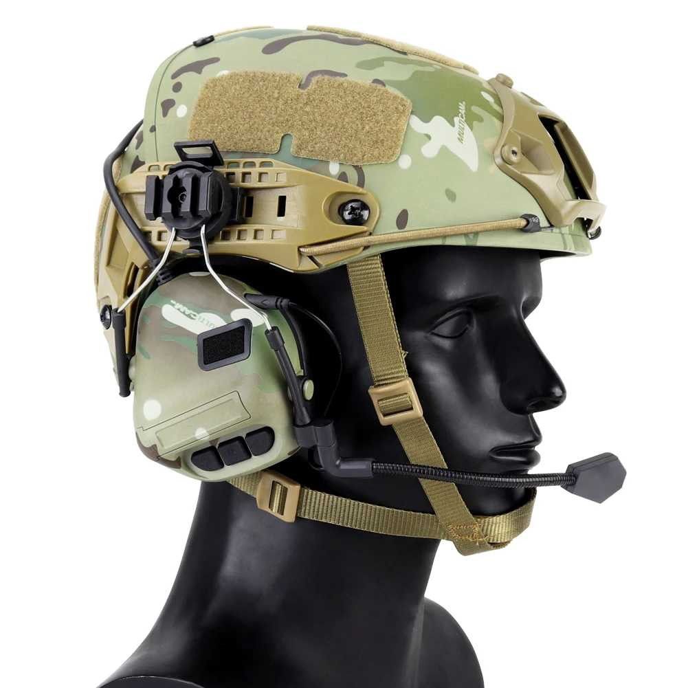 fast helmet with headset
