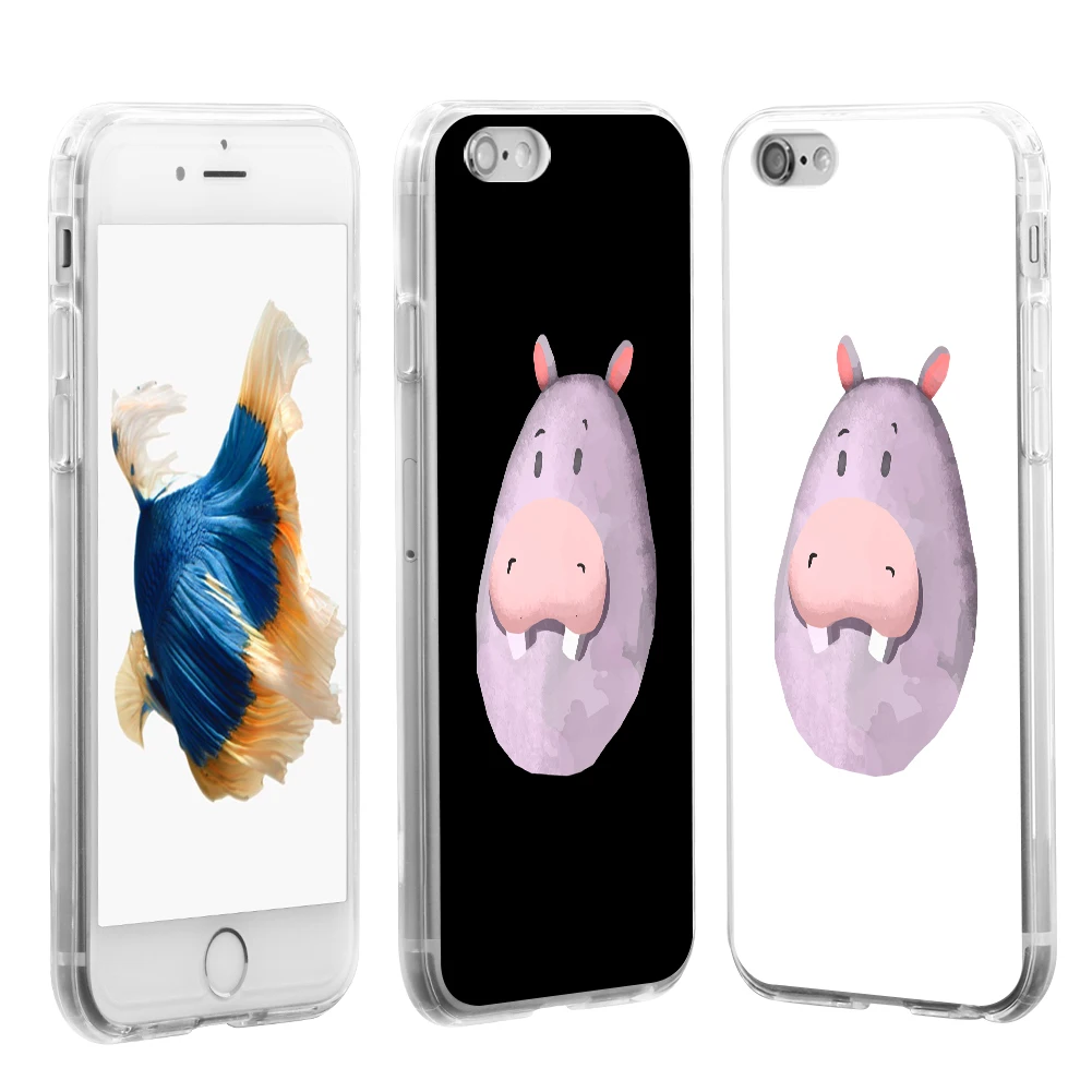 Бегемот Pattern Телефон чехол для iphonex 8 Samsung S8 Huawei p9 Xiaomi Redmi | Мобильные телефоны и