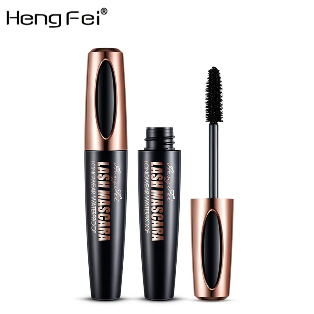 4D Smudge-proof Mascara Black Waterproof Makeup Eyelash Long Curling Mascara Eye Lashes Extension