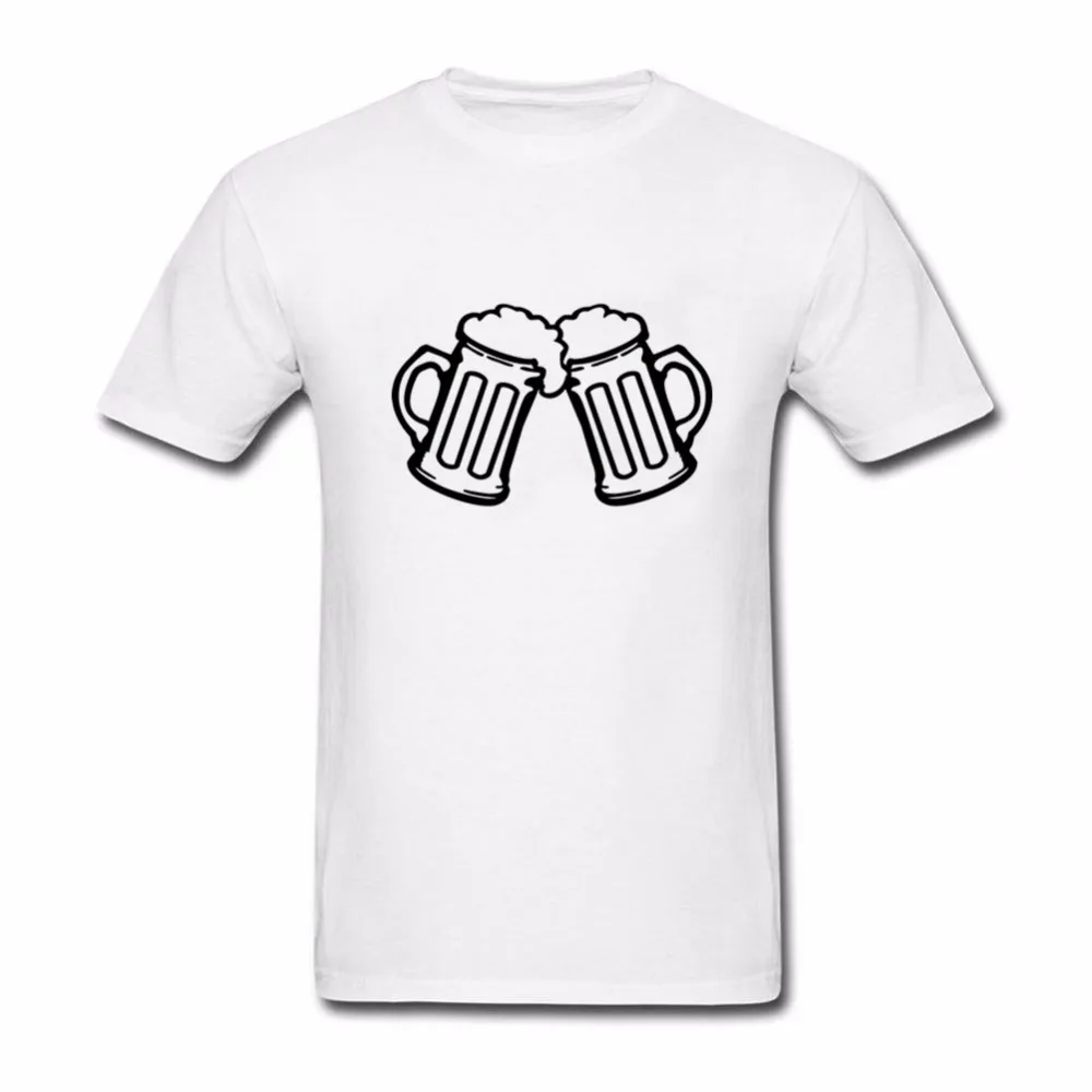 2018 summer novelty Fat Cheer Beer Mugs Toast Cheers Men T Shirts Undertale Printed Anime Cotton Casual tops Tees shirt | Мужская одежда