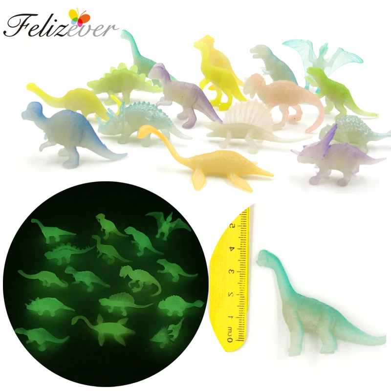 24pcs Dinosaur Figures Party Bag Fillers Goodie Loot Pinata Favour Gifts Toys 