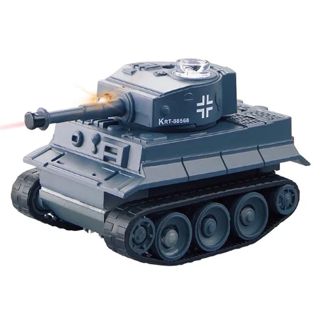 Super Mini Tiger RC Tank Model Imitate Scale Remote Radio Control Tank Radio Controlled Electronic Toys Tank for Children Kids