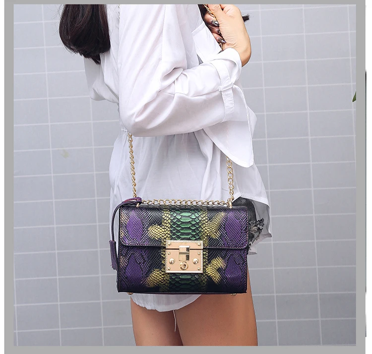 Мини-сумка из искусственной кожи со змеиным узором, роскошные сумки известного бренда, женская сумка, дизайнерская сумка через плечо для женщин, женская сумочка, ручная сумка