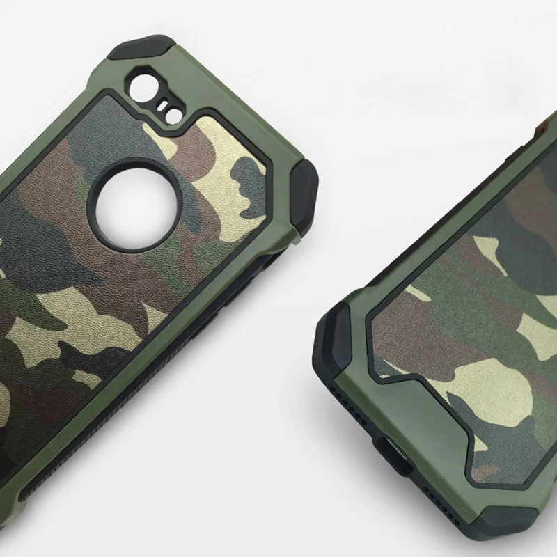 Boucho Army Military Camouflage Armor Shockproof Phone Case For iPhone XS Max XR 5 5S SE 6 6S 7 8 Plus X Dual Layer TPU Cover Boucho Army Military Camouflage Armor Shockproof Phone Case For iPhone XS Max XR 5 5S SE 6 6S 7 8 Plus X Dual Layer TPU Cover