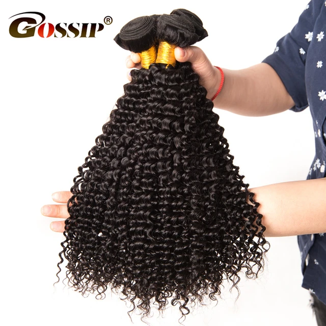 Cheap Gossip Virgin Hair Bundles 1PC Kinky Curly Hair Extension 100% Brazilian Human Hair Weave Natural Color Hair Cheap Gossip Virgin Hair Bundles 1PC Kinky Curly Hair Extension 100% Brazilian Human Hair Weave Natural Color Hair
