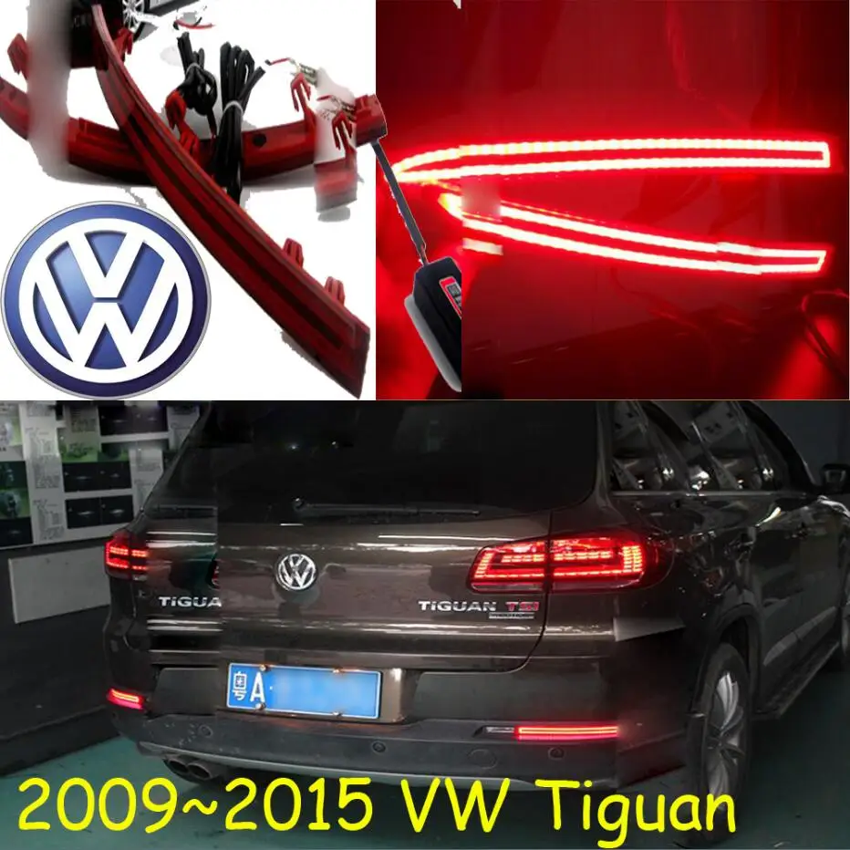 Автомобильный задний светильник для Tiguan, ломающийся светильник, 2009~, светодиодный, задний светильник Tiguan, светодиодный задний противотуманный светильник Tiguan - Цвет: Model1 09to15 Tiguan