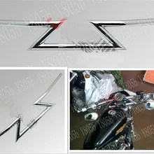 Мотоцикл Драг руль 7/" 22 мм Z Bars для Honda Shadow ACE Steed VLX 400 600 1100 DLX VTX1300 1800 Magna VF 250 750