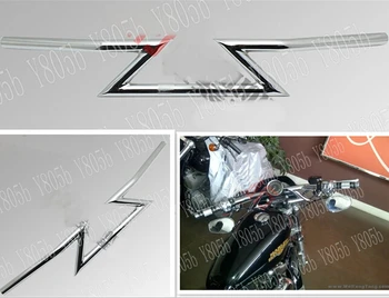 

Motorcycle Drag Handlebars 7/8" 22MM Z Bars For Honda Shadow ACE Steed VLX 400 600 1100 DLX VTX1300 1800 Magna VF 250 750