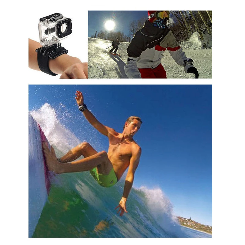 For Gopro Waterproof Protective Case Housing Adjustable Chest Strap Wearing Diving Set for Gopro hero 4 3+ Camera Accessories  (5)