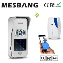 2017 Mesbang villa ip video door bell support TF card recording free shipping