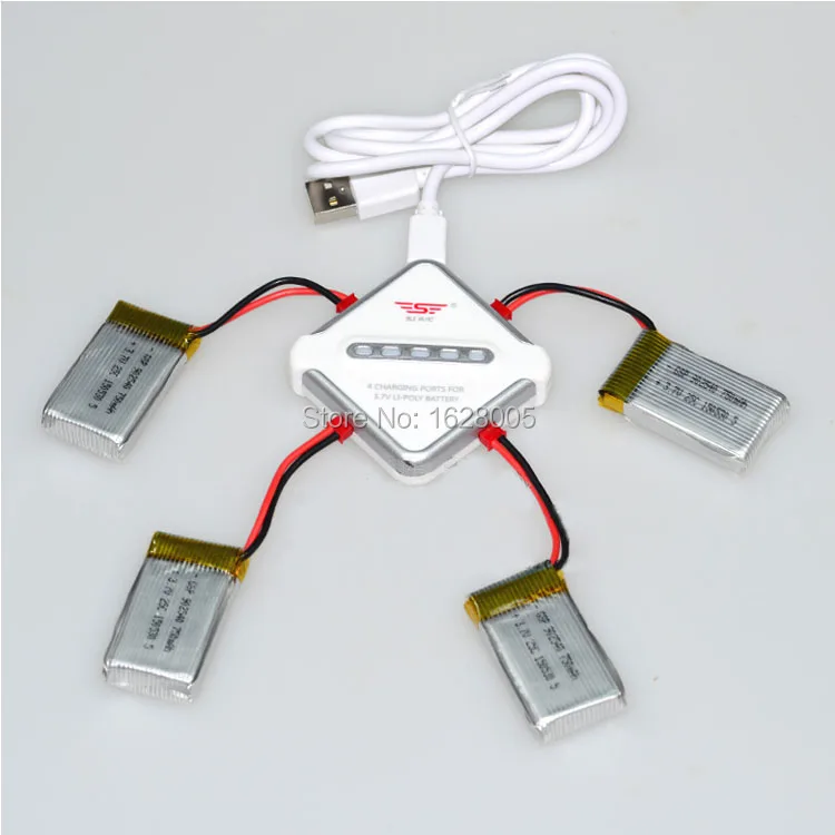 MJX X400 X800 X300C 3 7 V 4 в 1 JST зарядное устройство и зарядный кабель | Игрушки хобби