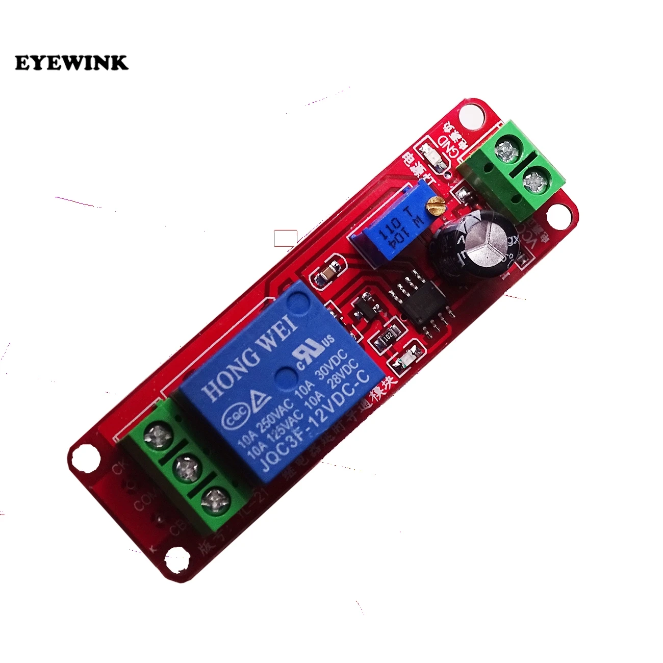 

1PCS 12V Delay Timer Monostable Switch Relay Module NE555 Car Oscillator
