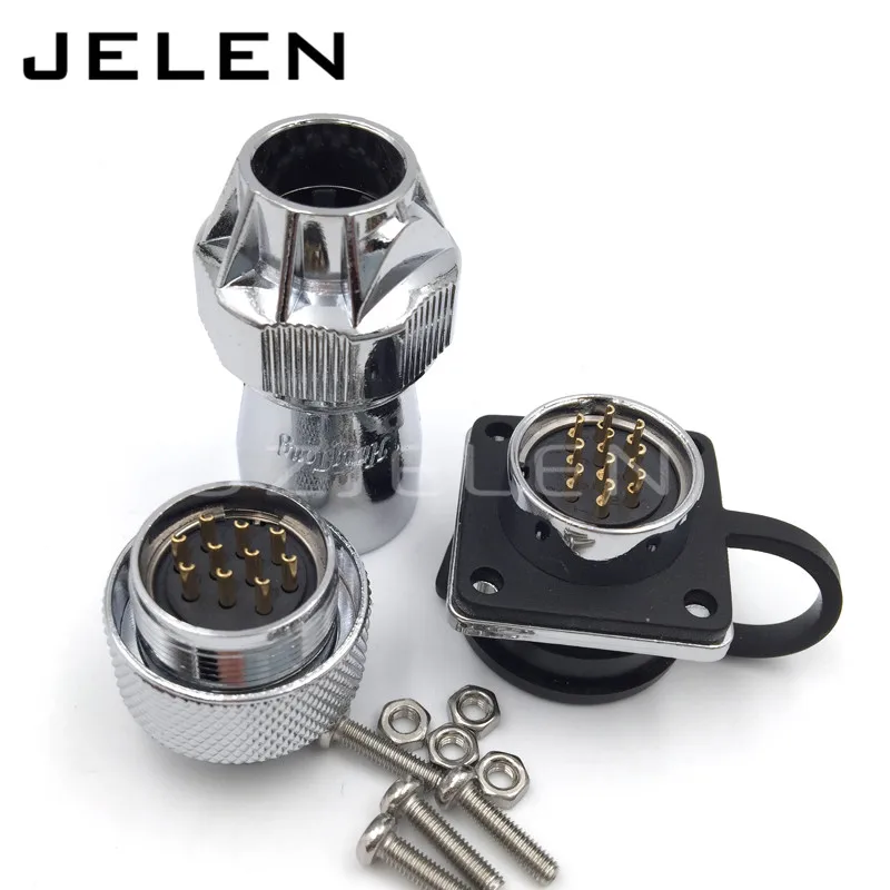 Buy WF20 series Waterproof metal circular 10 pin