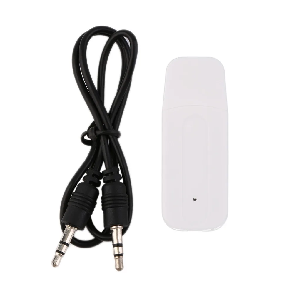  New 3.5mm USB Wireless Bluetooth Music Audio Stereo Receiver Adapter Dongle Wholesale 