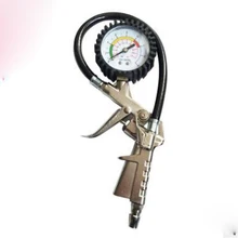 Давление в шинах Воздушный пистолет-пуллер диагностический инструмент шиномонтажный пистолет с манометром большой размер автомобиля авто для компрессора