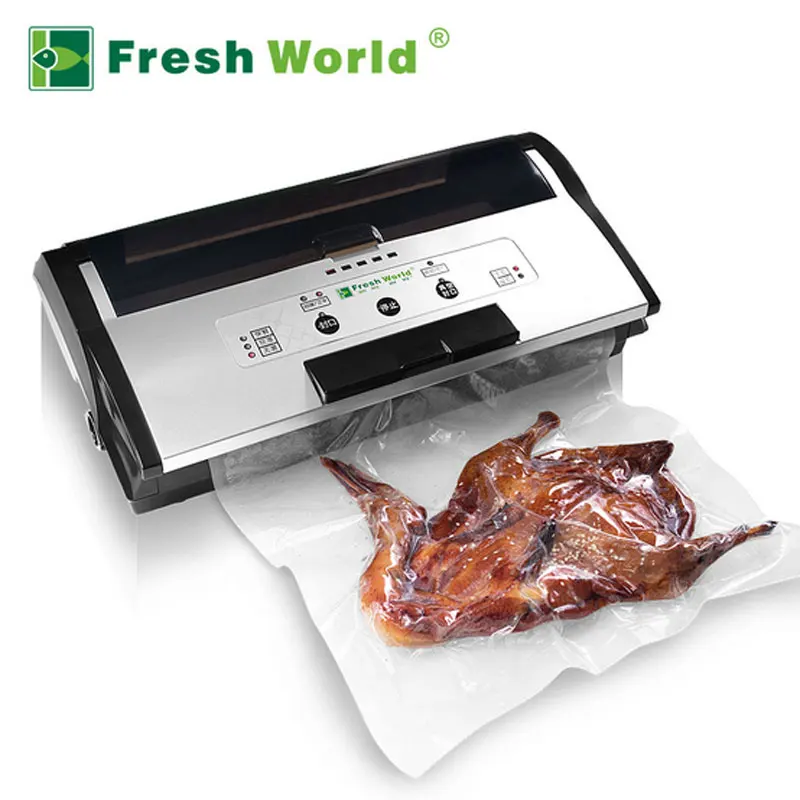 Fresh World 110V 240V Household Food Vacuum Sealer Machine Vacuum