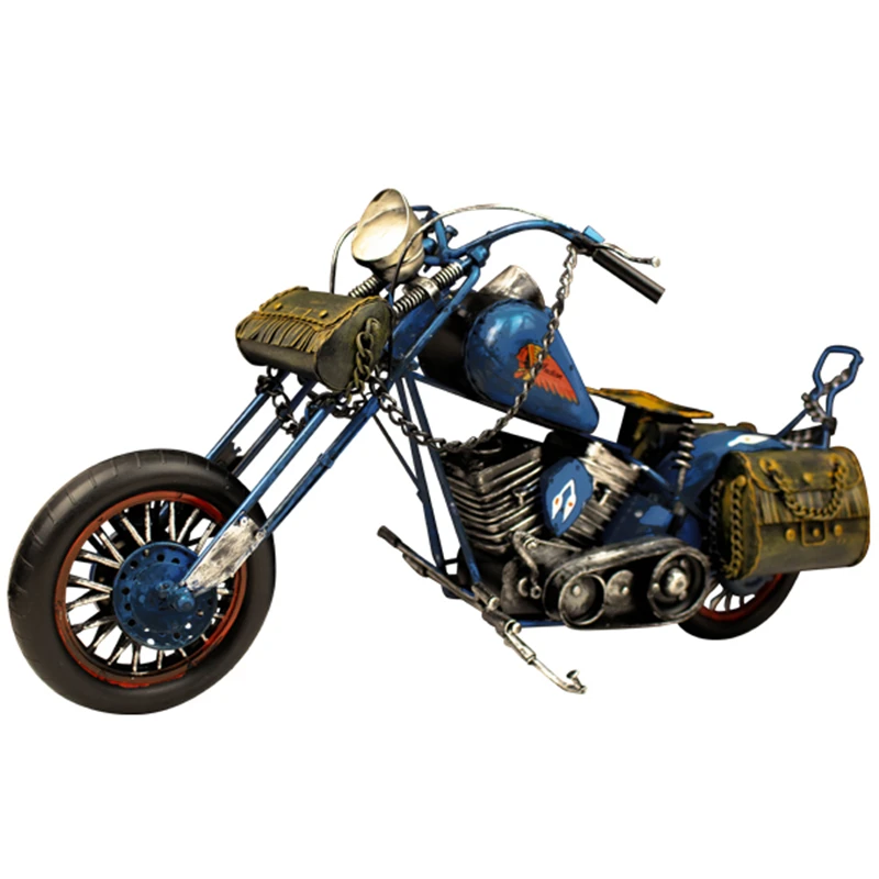 Классные! Железный мотоцикл принц украшения для мотоцикла L44CM* W20CM* H22CM~ 33cm* 12cm* 18cm украшения офисных столов