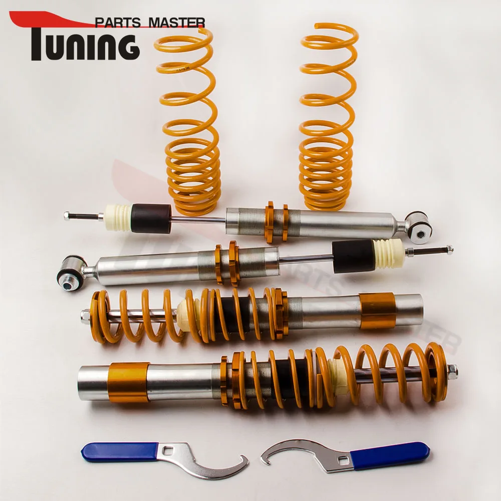 Adjustable Coilover Suspension Spring Struts for BMW 5 Series E39 Sedan