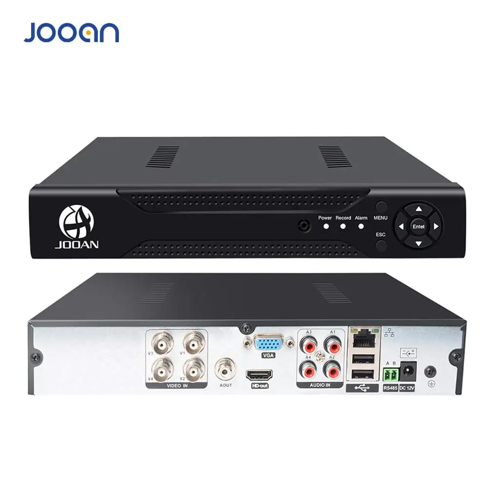 JOOAN 4CH 8CH 16CH видеонаблюдения DVR Системы 1080N H.264 HD-Выход P2P гибридный 5 в 1 Onvif IP Камера TVI CVI AHD видео Регистраторы