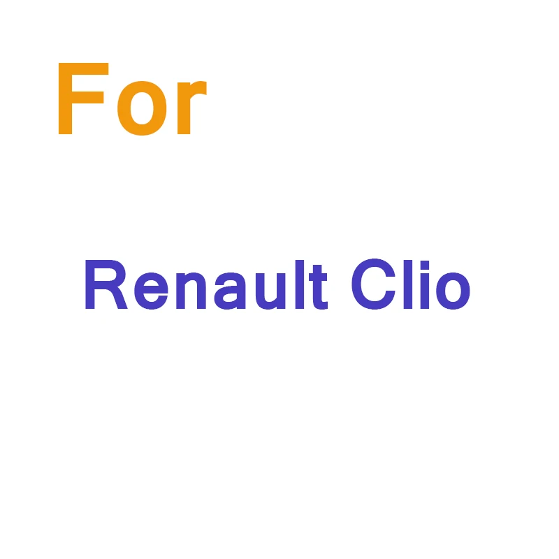 Cawanerl Полный автомобильный резиновый уплотнительный комплект уплотнительная кромка контроль шума для Renault Modus Clio Vel Satis Scenic - Цвет: For Renault Clio